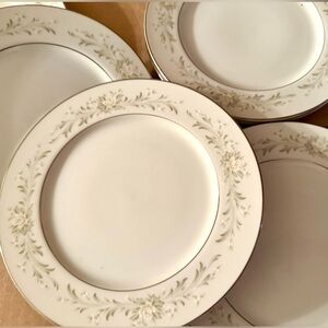 4 Grace Rhapsody salad/dessert plates. 7.75”